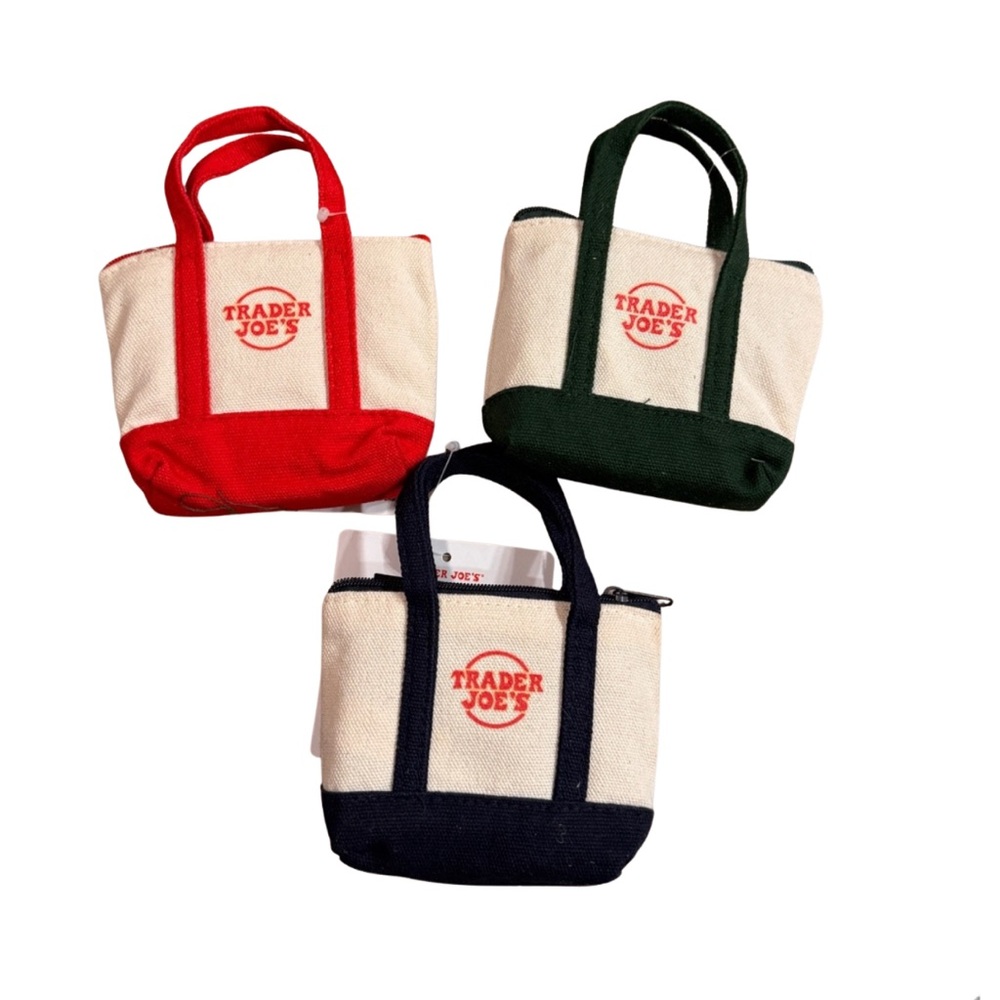 Trader Joe's Viral Micro Mini Totes - Set Of 3
